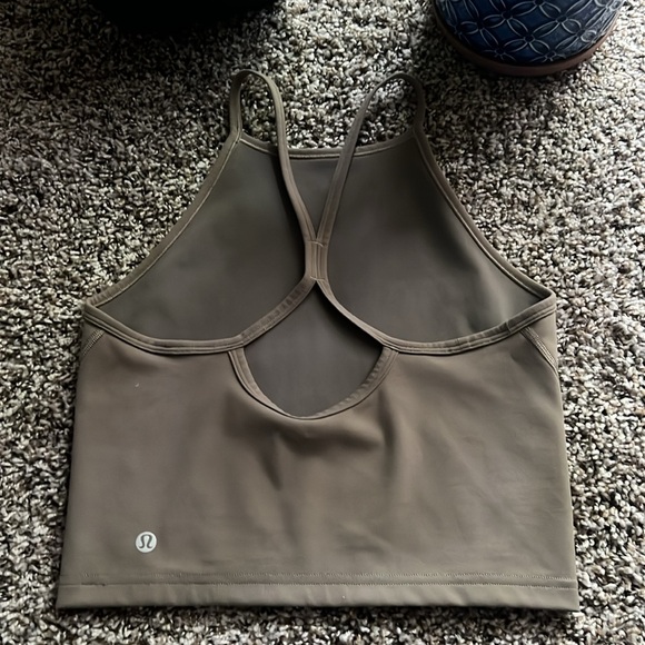 Set of 2 - Lululemon Wunder under train high neck cross back training  tank top - Picture 12 of 14